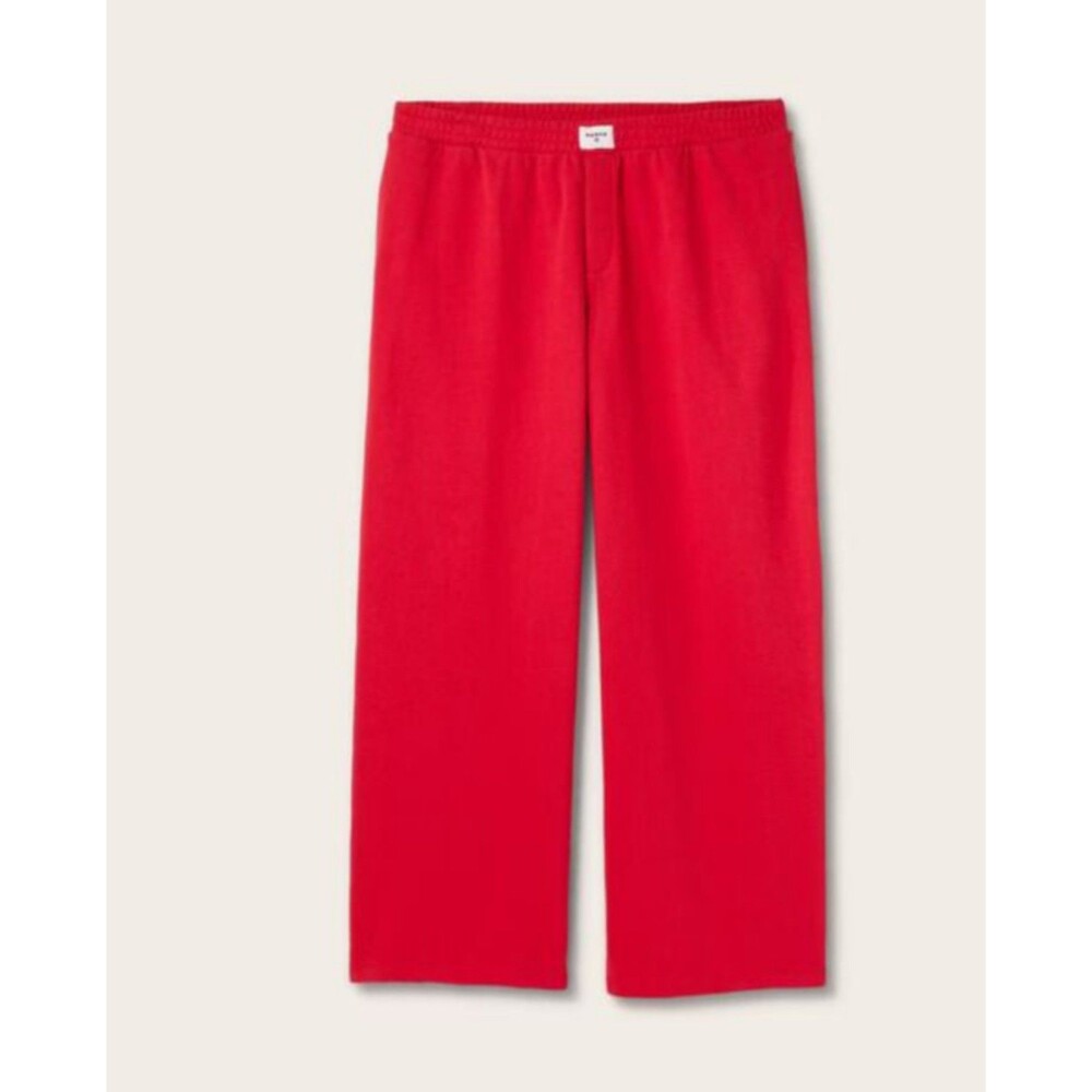 Women's Parke x Target High Rise Boxer Sweatpants Red 1X